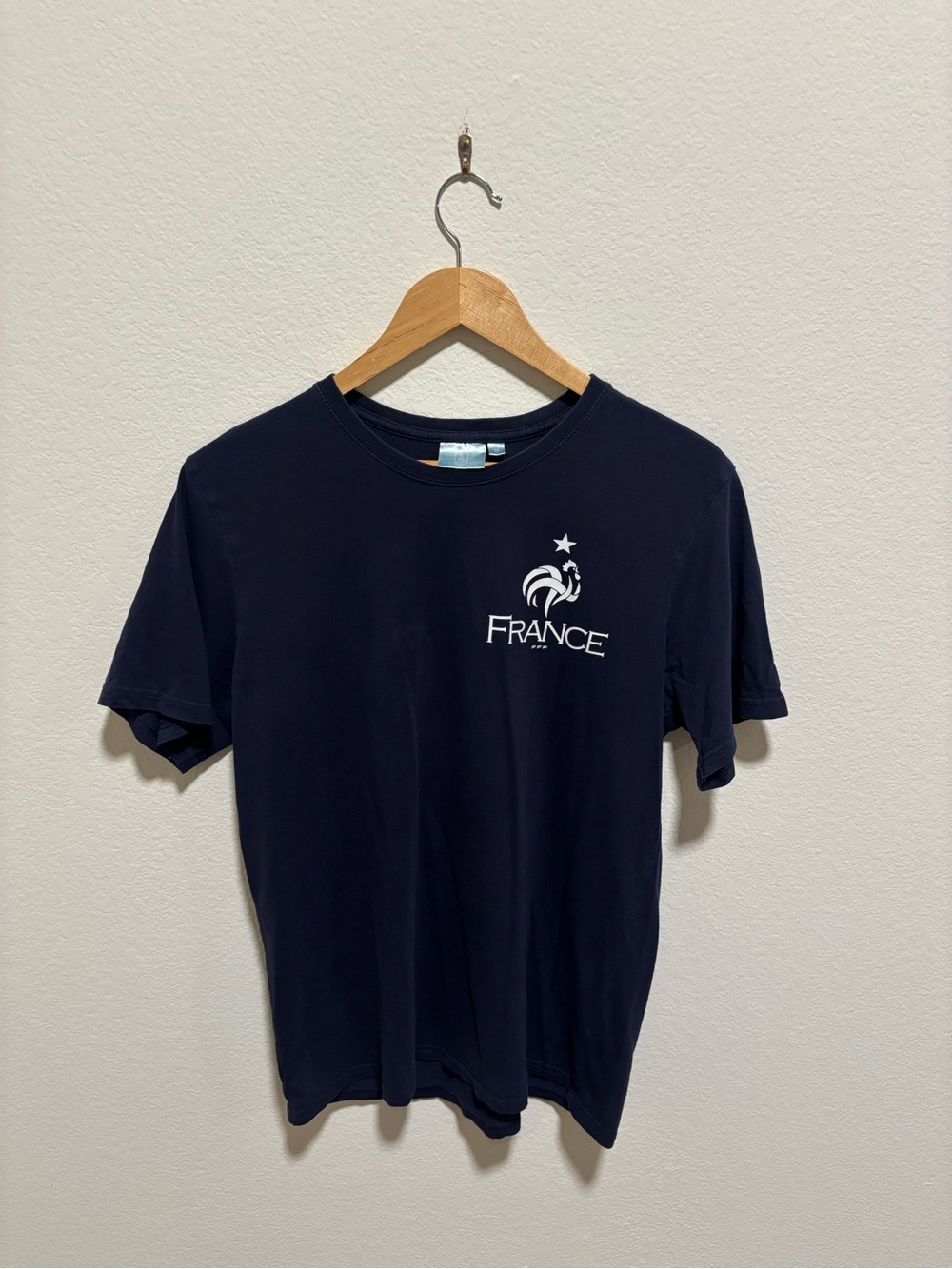 FFF France Crewneck T‑Shirt - Navy Hugo Lorris MLS FIFA jersey